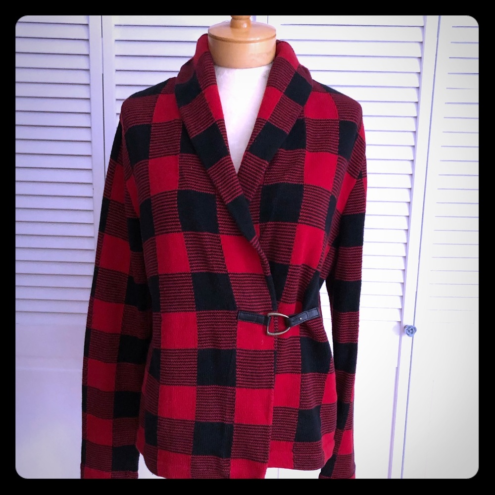 Women’s Chaps shawl collar cardigan